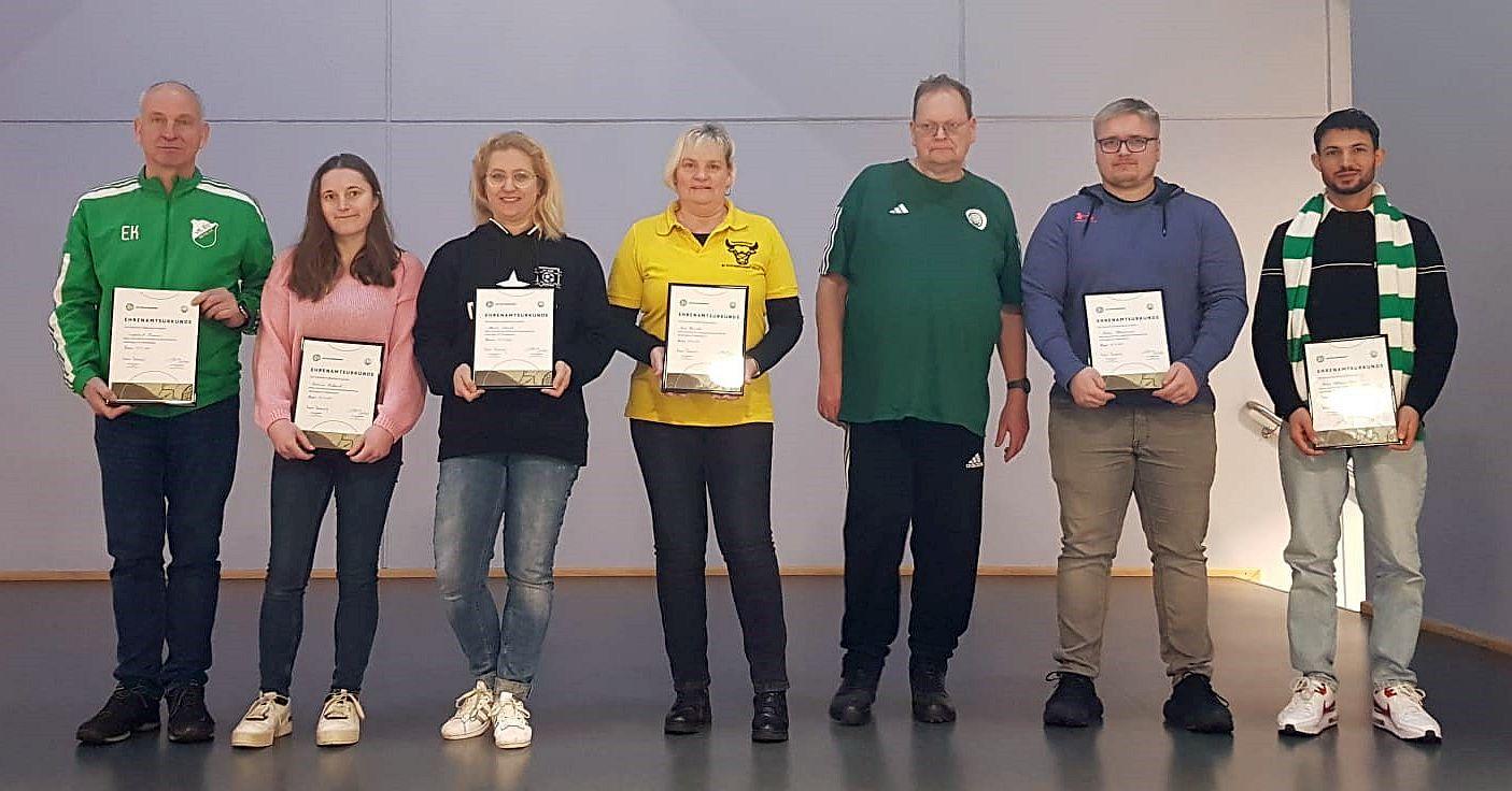 Preisträger des Ehrenamtspreises 2026