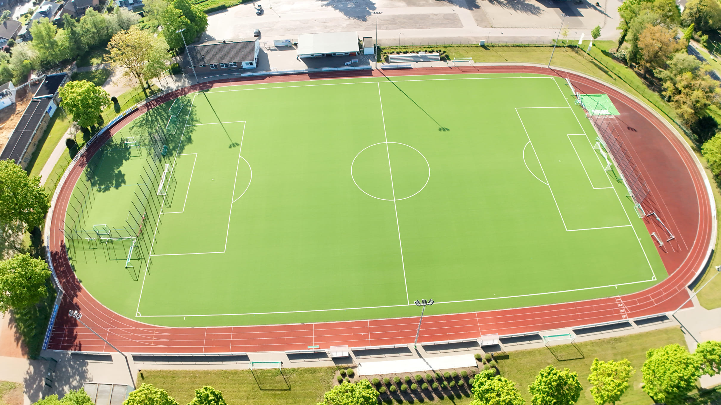 Luftaufnahme Stadion Elsdorf - zum Vergrößern draufklicken